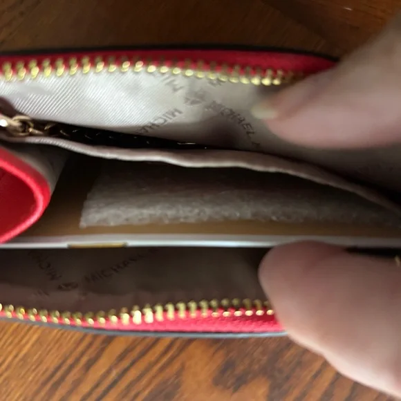 Michael Kors Red Wallet - Picture 3 of 3